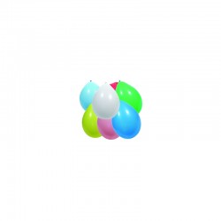 Ballons globos 100 pièces multi